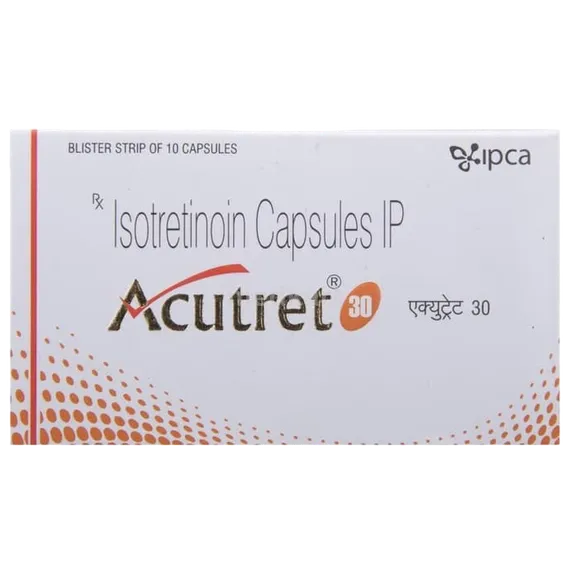acutret 30mg capsule 10's